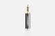 Переходник UGREEN аудио 2.5 mm штекер to 3.5 mm разъем Black (20501) - изображение 3