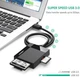 Кард-ридер UGREEN CR125 USB 3.0 4 в 1 SD / TF / CF / MS 0.5 м Black (30333) - изображение 2