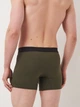 Zestaw majtek męskich typu bokserki bawełnianych 2 szt Levi's Sld Basc Boxer Brief Org Co 701222842-012 M Khaki (8720245437875) - obraz 4