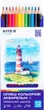 Олівці кольорові акварельні Kite Classic 12 кольорів (K-1049) - зображення 2