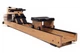 Веслувальний тренажер водний WaterRower Oxbridge S4 Cherry жовтий - зображення 6