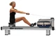 Веслувальний тренажер водний WaterRower M1 HiRise S4 Aluminum сірий - зображення 2