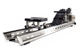 Веслувальний тренажер водяний WaterRower S1 LoRise S4 Steel сірий - зображення 8