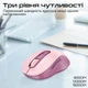Мышь Promate Ken Wireless/Bluetooth Pink (ken.pink) - изображение 3