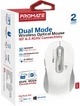 Мышь Promate Ken Wireless/Bluetooth White (ken.white) - изображение 7