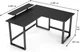 Стіл комп'ютерний кутовий з полицею в стилі Лофт каркас металевий StepLoft Comp-table-126 - изображение 4