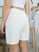 Шорты женские белые прямые 30-22-04-2 XL - изображение 5