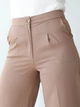 Брюки женские кюлоты бежевые короткие 5092-0-2 XS - изображение 4