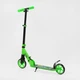 Детский двухколесный самокат Best Scooter "RIO" R-12005 со складной конструкцией и передним амортизатором, Зеленый - изображение 4