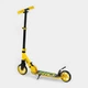 Дитячий двоколісний самокат Best Scooter "RIO" R-35959 зі складною конструкцією та переднім амортизатором, Жовтий - зображення 4