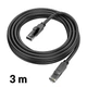 Патч корд мережевий кабель LAN RJ45 Borofone High Speed Six types gigabit ethernet cable (3m, 1Gbps, САТ 6) - зображення 1