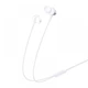 Навушники з мікрофоном провідні Baseus Enock Wired Earphones (3,5 mini-Jack, 1.1 m). White - зображення 4