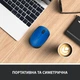 Миша бездротова Logitech M171 Blue/Black (910-004640) - изображение 5