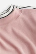 Набір водолазок зі стійкою біла в смужку і рожева H&M 110-116см (400095276) - зображення 2