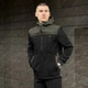Куртка Soft Shell Pobedov Setup на флисе черный-хаки размер L - изображение 2
