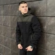 Куртка Soft Shell Pobedov Setup на флисе черный-хаки размер L - изображение 3