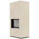 Камінна топка Kratki FLOKI BOX 8 kW Ø 160 в обудові з керамограніту FOKOS SALE - изображение 3
