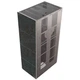 Камінна топка Kratki FLOKI BOX 8 kW Ø 160 в обудові з керамограніту OXIDE NERO - изображение 2