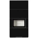Камінна топка Kratki FLOKI BOX 8 kW Ø 160 в обудові з керамограніту NERO ASSOLUTO - изображение 2