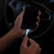 Кабель USB - Lightning Baseus Glimmer Series (1 метр, з підсвічуванням, передача даних, лайтинг, швидка зарядка) - Чорний - зображення 4