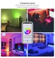 Розумна смарт Wi-Fi лампа Tuya Smart RGB (220 В, 10Вт, E27, 2700-6500K, Android/iOS, розклад, розумний будинок) - Білий - зображення 4