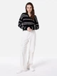 Пуловер женский Colin's CL1067372-BLK L Черный (8684112036465) - изображение 3