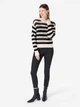 Джемпер женский Colin's CL1067375-BLK L Черно-белый (8684112032702) - изображение 3
