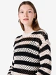 Джемпер женский Colin's CL1067375-BLK L Черно-белый (8684112032702) - изображение 4