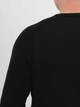 Свитер мужской черный тонкий 1438-1 2XL - изображение 9