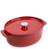 Гусятница KitchenAid Cast Iron с крышкой Чугунная 30 см 5.6 л Красная (CC006063-001) - изображение 1