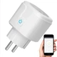 Смарт-розетка з таймером Wi-Fi розетка 20 А з лічильником електроенергії Tuya Smart 4400 Вт, Біла - зображення 9
