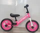 Дитячий беговел велобіг Corso Sprint JR-01309 сталева рама колесо 12" EVA піна Рожевий - изображение 4