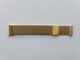 Металлический ремешок Milanese Xiaomi Amazfit Bip / Lite / 20 мм миланская петля Золотой 1901P - изображение 8