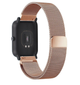 Металлический ремешок Milanese Xiaomi Amazfit Bip / Lite / 20 мм миланская петля Золотой / Розовый 1901P - изображение 1