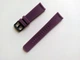 Силиконовый ремешок Half Strips 20 мм для Amazfit Bip Lite S U/ GTS 2 3 4 Mini / GTR (42 mm) / 2, Samsung Galaxy Watch / Active 2 (40 mm) / Gear S4 (42 mm), Huawei GT2 (42 mm) рифленый Фиолетовый 2100P - изображение 2