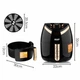Аерогриль електрична RAF R.5232, 5,8 л, 1500W, black - изображение 3