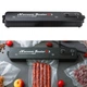 Автоматичний кухонний вакуумний пакувальник Vacuum sealer для зберігання харчових продуктів чорний вакууматор +10пакетів 0015 - зображення 1