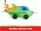 Игровой набор Spin Master Paw Patrol Rocky Sawfish Vehicle Щенячий патруль Аква автомобиль трансформер Рокки (6066421) - изображение 4