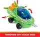 Игровой набор Spin Master Paw Patrol Rocky Sawfish Vehicle Щенячий патруль Аква автомобиль трансформер Рокки (6066421) - изображение 5