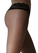Колготи чорного кольору з поясом на силіконі Marilyn Erotic Vita Bassa 30 Den 2-S - зображення 2