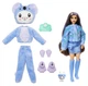 Кукла Barbie Cutie Reveal (Series 6) Kitten (Koala) - Красавица Барби с кроликом в плюшевом костюме коалы (HRK26) - Игровой набор Mattel - изображение 2