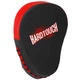 Лапа изогнутая (2шт) Zelart Hard Touch 4457 размер 18,5х5х24см Black-Red - изображение 1