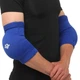 Налокотники эластичные защитные с фиксирующим ремнем Zelart Hard Touch 8897 S Blue - изображение 6