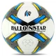 Мяч футбольный SP-Sport Ballonstar Competition 4415 размер №5 White-Blue-Yellow - изображение 1