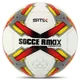 Мяч футбольный Soccermax Competition Ball 4194 размер №5 White-Red-Yellow - изображение 1