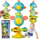 Детская музыкальная погремушка игрушка Птичка на присоске Can Fa Toys прорезыватель разноцветный 25 см 255231437 - изображение 1