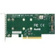 Контролер RAID SSD Supermicro NVME AOC CARD AOC-SLG3-2M2-O - зображення 2
