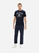 Футболка хлопковая длинная мужская Tom Tailor 1037735-10668 2XL Синяя (4067261193021) - изображение 3