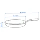 Сковорода Пан IKEA SENSUELL 603.245.44 Ø28см - изображение 5