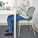 Подушка многофункциональная эргономичная подставка для ног IKEA ÖVNING 005.520.20 38х32х18см - изображение 4